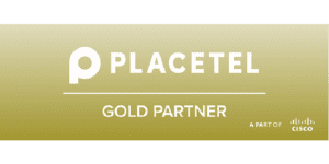 Placetel gold partner badge